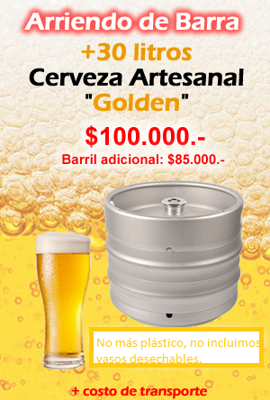 barra de cerveza